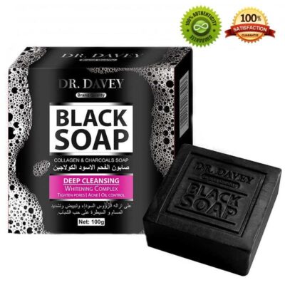 Dr Davey Black Soap 100g