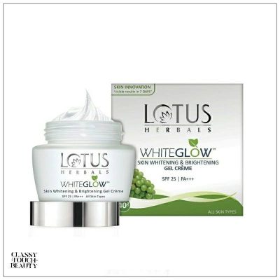 Lotus Herbals WHITEGLOW Skin Whitening Gel Cream SPF 25 PA+++