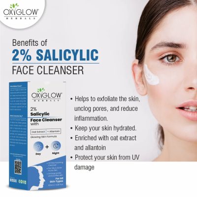 Oxyglow 2% Salicylic Acid Face Cleanser