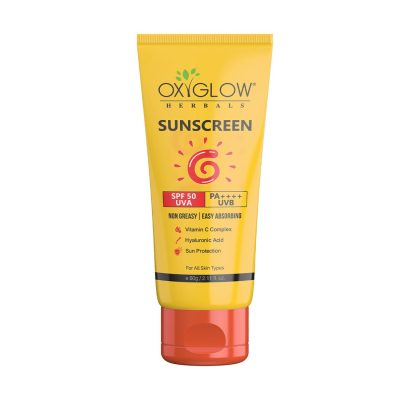 Oxyglow Sunscreen Cream – Advanced Sun Protection with Hydration & Glow