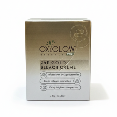 Oxyglow Herbals Pro: 24K Gold Bleach Crème
