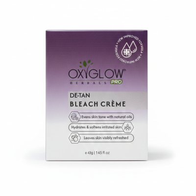 Oxyglow Herbals Pro: De-Tan Bleach Crème