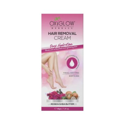 OxyGlow Rose & Shea Butter Hair Removal Cream