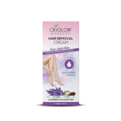 Oxyglow Herbals Lavender & Cocoa Butter Hair Removal Cream