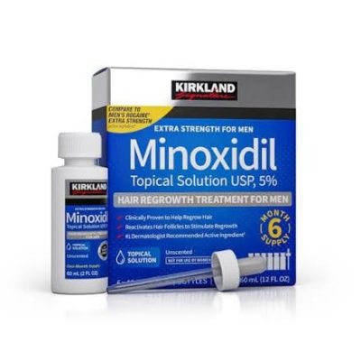 KIRKLAND 6-Piece Minoxidil Hair Regrowth Treatment